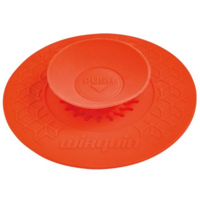 Bouchon universel Wirquin Uppy 2 en 1 ø110 mm rouge