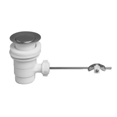 Bonde à tirette avec trop-plein pour vasque Wirquin