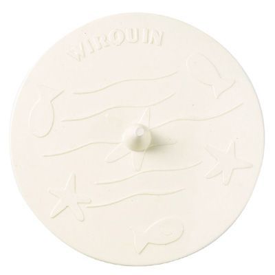 Bouchon Wirquin Frisby blanc cassé ø105 mm