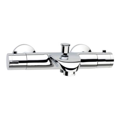 Mitigeur bain/douche thermostatique mural  chrome  Kramer Saro