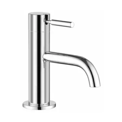 Robinet lave-mains eau froide H.14 cm  chrome  Kramer Eco