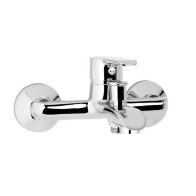 Mitigeur bain/douche mécanique mural  chrome  Kramer King