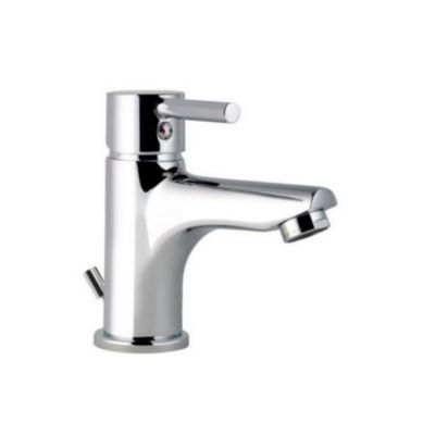 Mitigeur de lavabo monotrou H.13 cm  chrome  Kramer Nemo