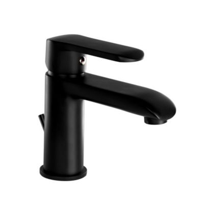 Mitigeur de lavabo mécanique H.14 6 cm  noir mat  Kramer Colors