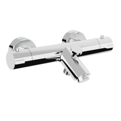 Mitigeur bain/douche thermostatique mural  chrome  Kramer Colors