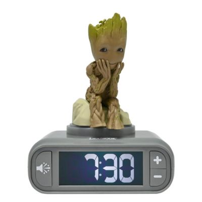 Groot Réveil Veilleuse 3D avec Effets Sonores