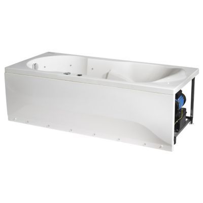 Baignoire balnéo Cérès + tablier complet 170 x 75 cm