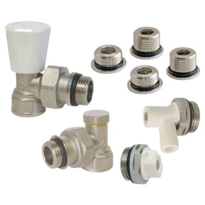 Kit radiateur manuel équerre universel complet Somatherm For You