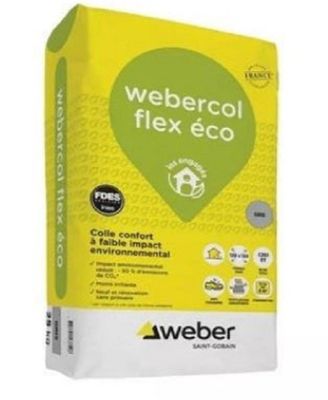 Mortier colle WEBERCOL PRO ECO Coloris : 11102325