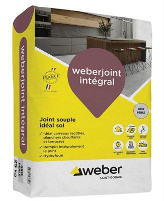 Joint de carrelage WEBERJOINT INTEGRAL sac 25 kg rotin - vue 2