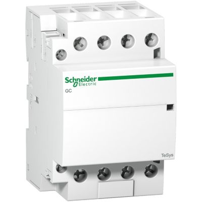 Gc6340m5 Schneider Contacteur Tétrapolaire 4no Bobine 220 à 240vca Vis