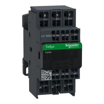 Lc1d253p7 Schneider Contacteur Moteur Triphasé 3no Bobine 230vca Auto Tesys Lc1d25