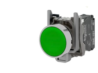 Schneider Harmony XB4 XB4BA31 Bouton poussoir complet