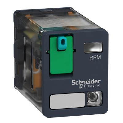RELÉ POTENC +LED 2NANC 24VDC