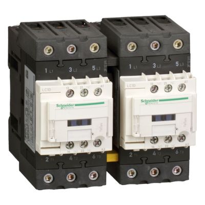 Lc2d40ag7 Schneider Contacteur Inverseur Tripolaire 3no Bobine 120vca Everlink