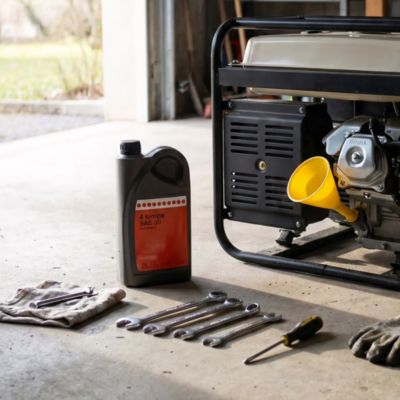 Bidon d'huile moteur à 4 temps SAE 30 2L