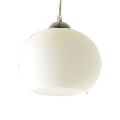 Suspension COLOURS Bulle blanc h.14,5 cm