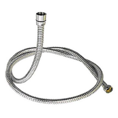 Flexible de douche en laiton coloris chromé longueur 75 cm