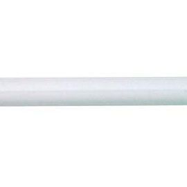 Barre à rideaux métal COLOURS Snow blanc mat Ø20 mm x L.150 cm