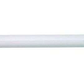 Barre à rideaux métal COLOURS Snow blanc mat Ø20 mm x L.150 cm