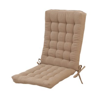 Image of Coussin de chaise / fauteuil Bao taupe 40 x 90 cm 3389975661179_CAFR