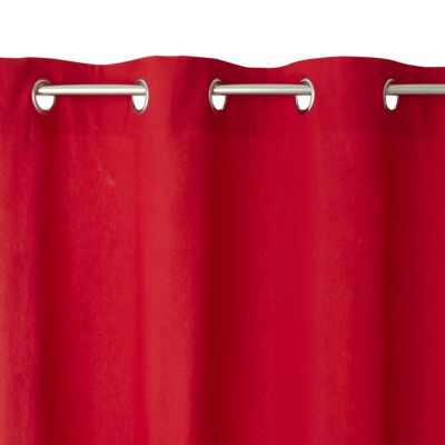 Rideau COLOURS Zen rouge 140 x 240 cm