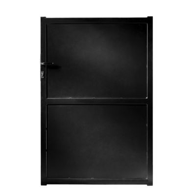 Portillon fer Lys noir - 100 x h.150 cm