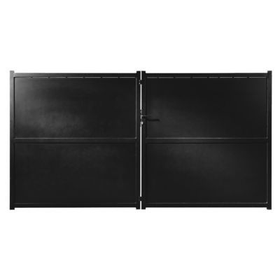 Portail fer Lys noir - 300 x h.150 cm