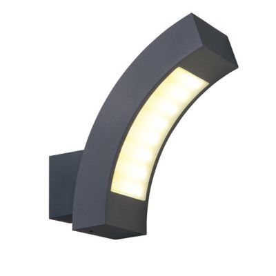 Applique extérieure BLOOMA Ross gris anthracite LED