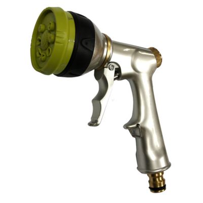 Pistolet d'arrosage métal multijets