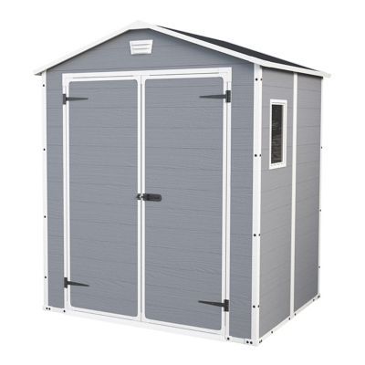 Abri de jardin résine Blooma Manor 65  2 33 m² ép.16 mm