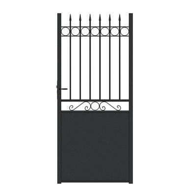 Portillon Jardimat fer Vareilles noir - 100 x h.200 cm