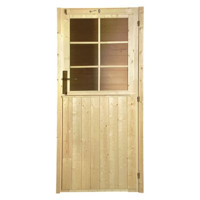 Volet Extérieur De Porte Pour Abri De Jardin Bois Luoman New Vaasa Castorama