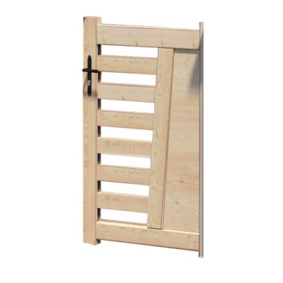 Portillon Jardimat bois Camelia - 100 x h.132 cm