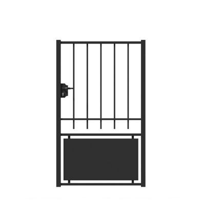 Portillon fer Chatillon noir - 100 x h.160 cm