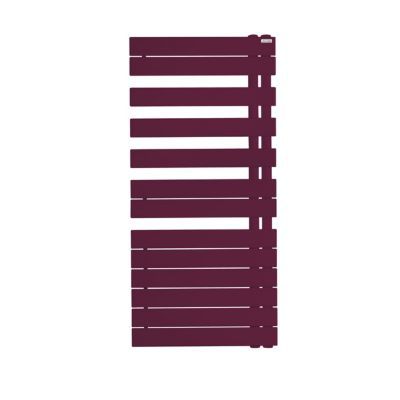 Sèche-serviettes eau chaude en acier Acova Alpaga Beige asymétrique 594W