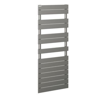 S?che-serviettes eau chaude en acier Acova Alpaga blanc sym?trique 1019W