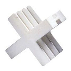 Entretoise pour montage de pavé de verre blanc