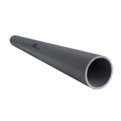 Tube d'évacuation NF PVC Fitt 5TB0322MNF RAL 7037 Ø.32 mm x .2