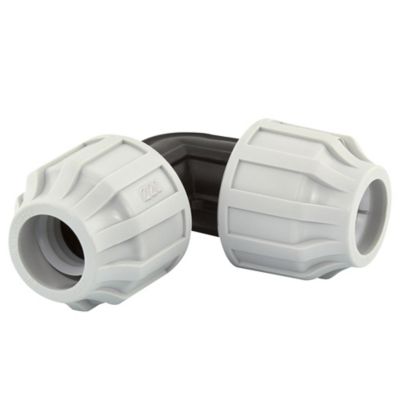 Coude égal polypropylène compression ø20