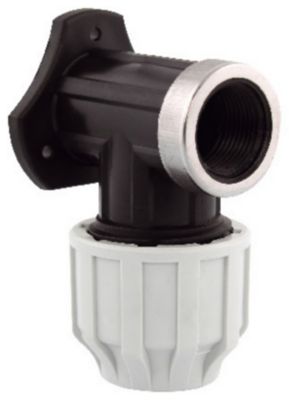 Applique murale en polyéthylène Ø 25 mm 20x27 mm