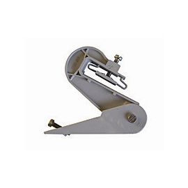 Crochet PVC couvert ondulé gris Interplast