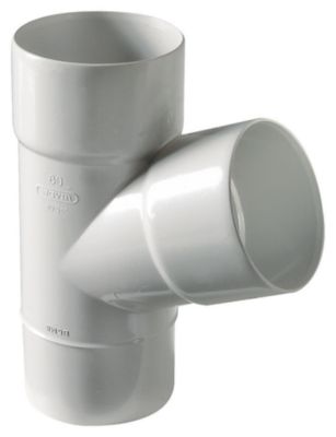 Culotte de gouttière 87° MF 25 gris Interplast