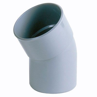 Coude en PVC mâle femelle 20° x ø32 mm