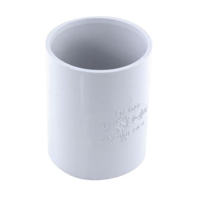 Manchon femelle femelle Interplast blanc ø40 mm