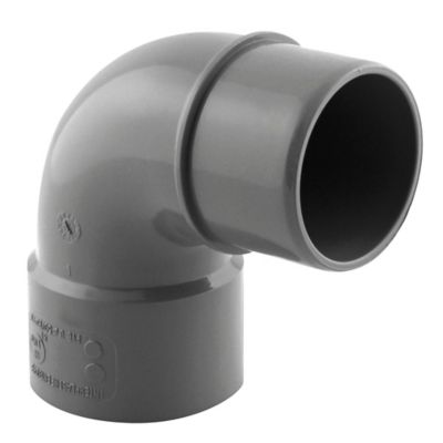 Coude pvc mâle femelle Interplast 87° ø50 mm