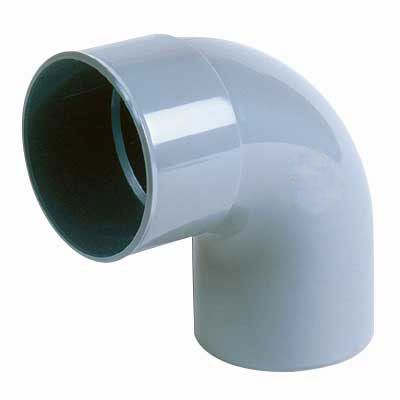 Coude 87° Mâle Femelle x ø80 mm Interplast