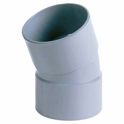 Coude pvc femelle femelle 20° ø50 mm