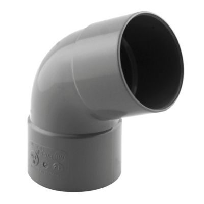 Coude pvc femelle femelle Interplast 67° ø50 mm
