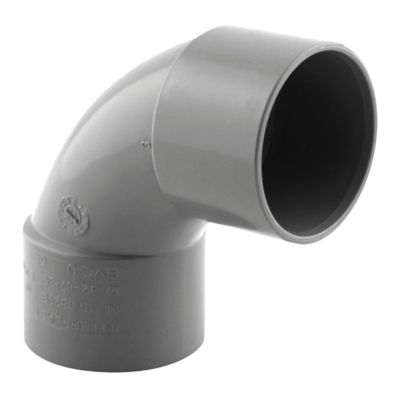 Coude pvc femelle femelle Interplast 87° ø32 mm